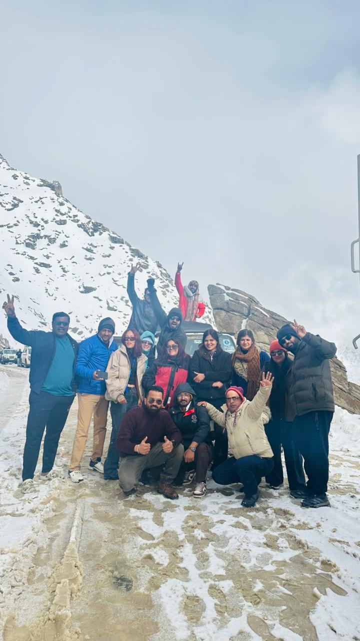 High altitude camp